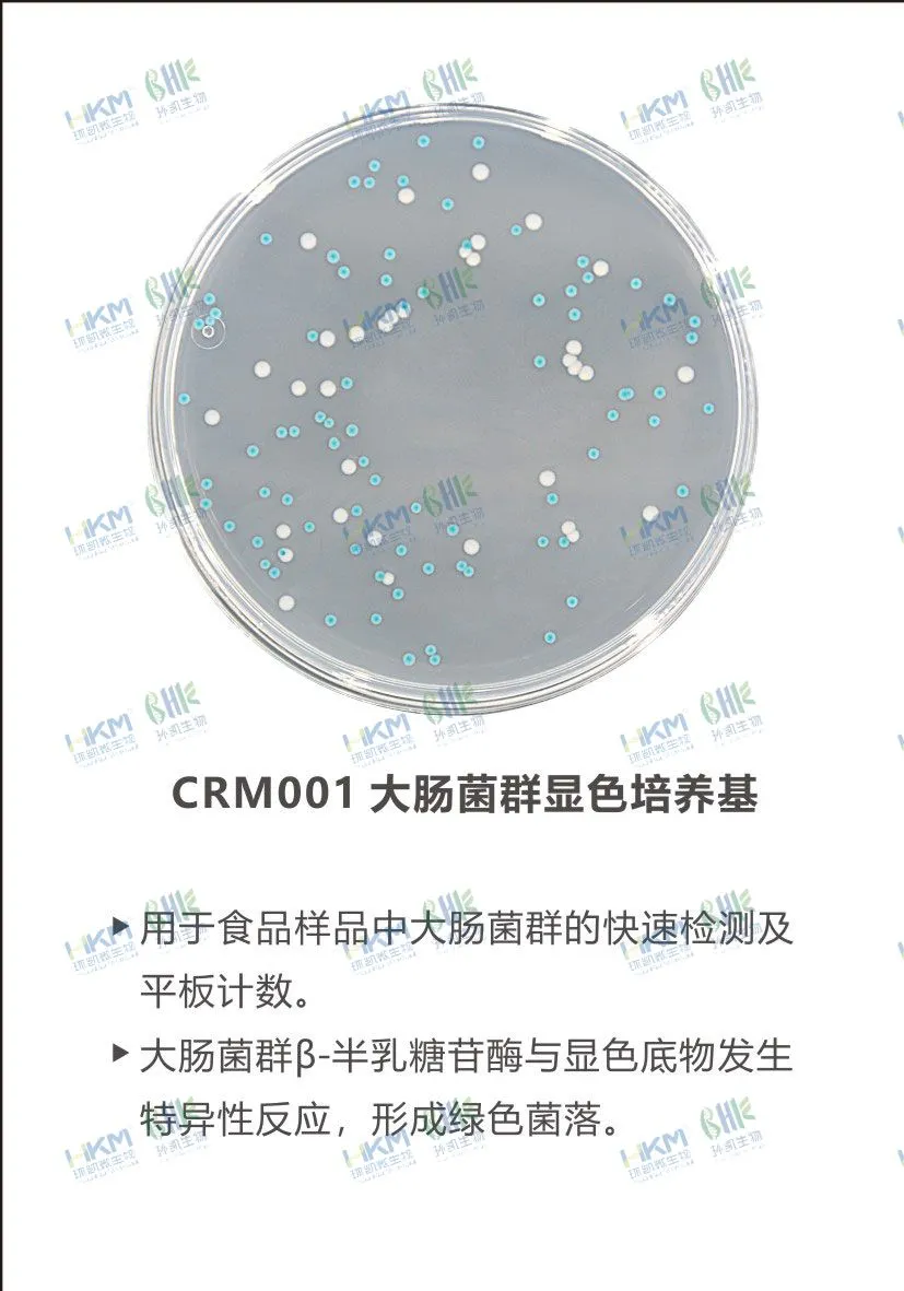 CRM001 大肠菌群显色培养基