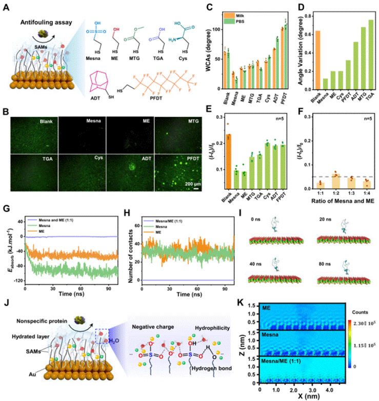 用于 FET 生物传感器的防污试剂筛选及阐明其机制