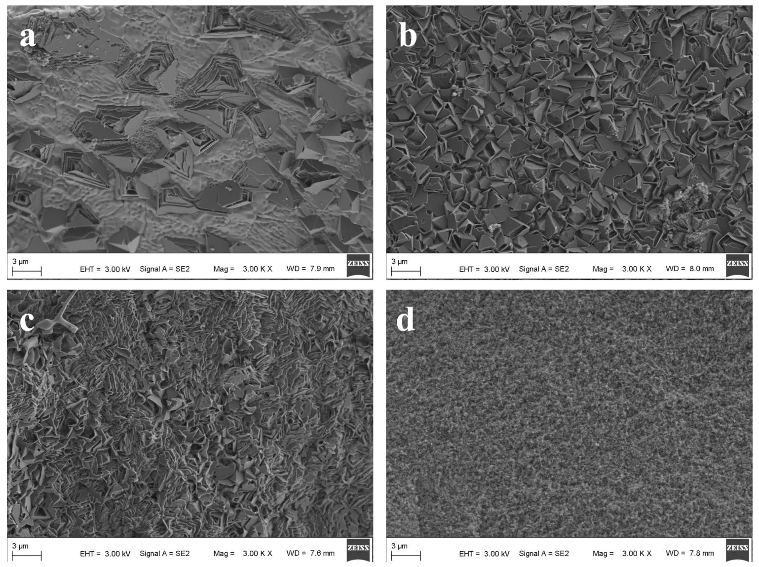 呈现不同煅烧温度下 CLDHs 的表面形貌，500℃时结构均匀、吸附性能最佳