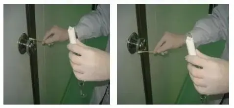 小件物品(被采面积<100cm)取全部表面