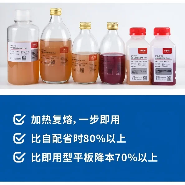 沙氏葡萄糖琼脂培养基(SDA)(预制固体成品) - 产品主图2