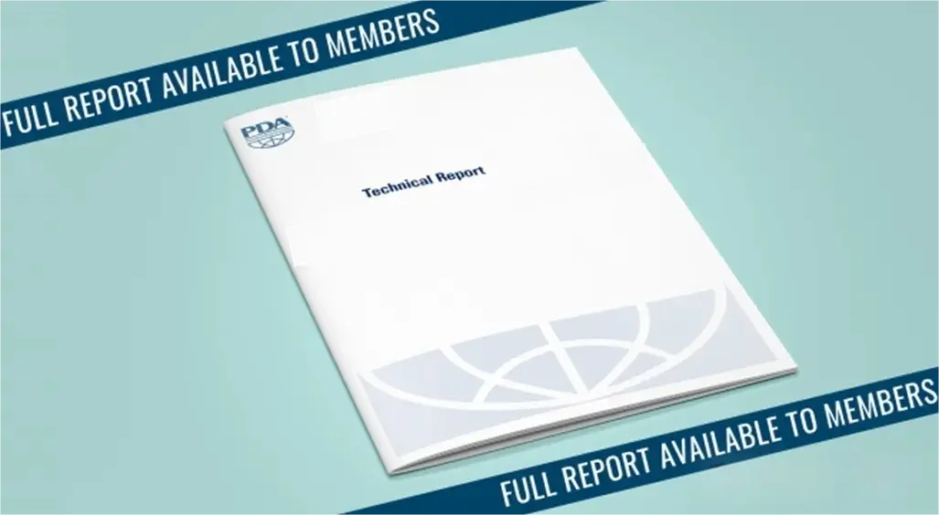 美国注射剂协会（PDA）发布的第22号技术报告（TR22）