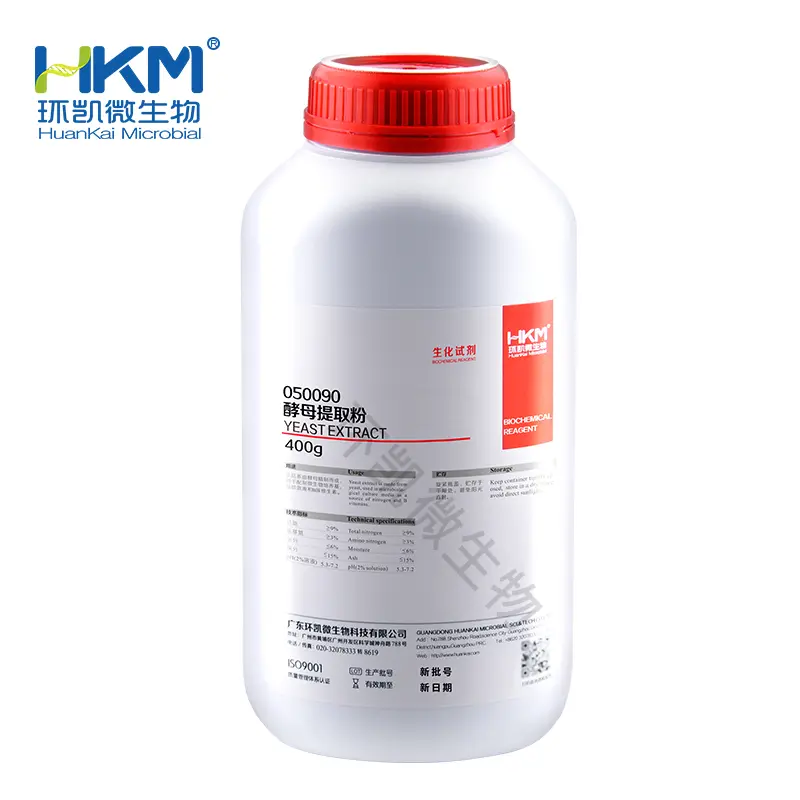 050090 酵母提取粉(培养基原材料) 400g/瓶 - 产品主图5